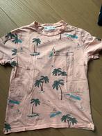 Tshirt zalmroze maat 122 Zara, Ophalen of Verzenden, Zo goed als nieuw, Meisje, Shirt of Longsleeve