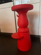 Moooi antiques bar kruk | ontwerp Marcel Wanders in het rood, Ophalen, Gebruikt
