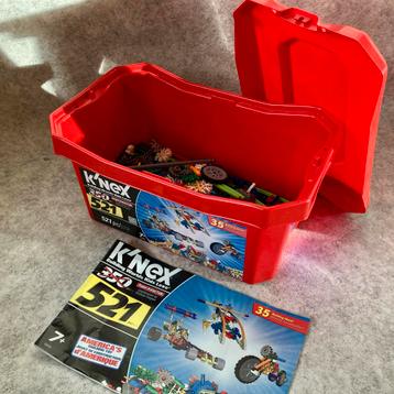 K'NEX 521 stuks - Losse stenen beschikbaar voor biedingen