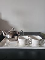 Riviera Maison Tea for Two Set, Ophalen, Zo goed als nieuw, Effen, Kop(pen) en/of Schotel(s)