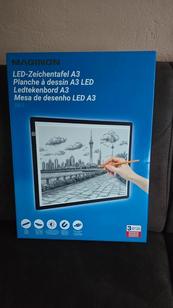 Maginon LED Tekenbord A3 *nieuw*, Boeken, Techniek, Nieuw, Overige onderwerpen, Ophalen of Verzenden