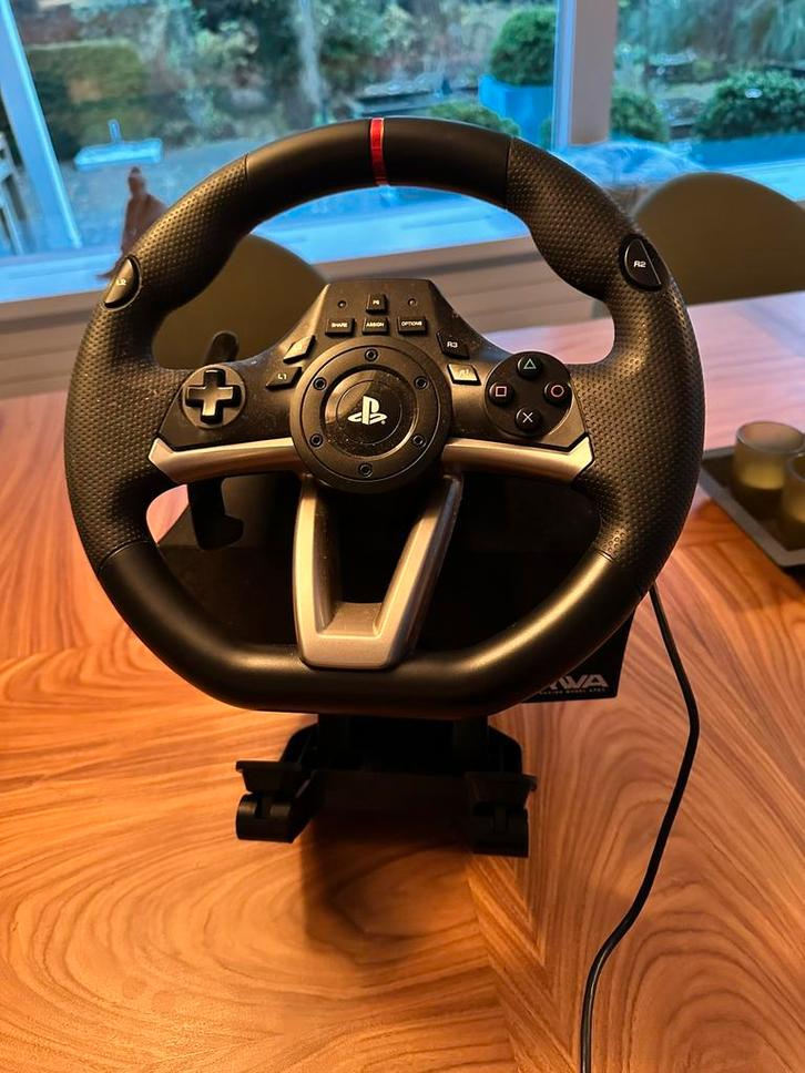 Hori Apex race stuur Pc ps3, Spelcomputers en Games, Spelcomputers | Sony PlayStation Consoles | Accessoires, Gebruikt, Stuur of Pedalen