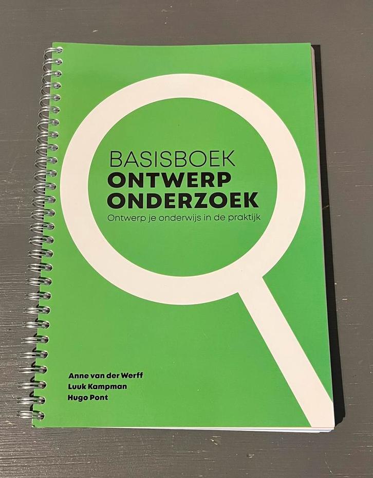 Basisboek ontwerponderzoek, Boeken, Studieboeken en Cursussen, Zo goed als nieuw, Ophalen of Verzenden