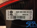 GOLF 7 VII LINKSBINNEN LINKS Achterlicht DONKER 5G0945093AE, Gebruikt, Volkswagen, Ophalen of Verzenden, Volkswagen