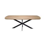 EIKEN TAFELS SPOTPRIJZEN BIJ MEGA LEEGVERKOOP S-HEERENBERG, Ophalen, Vijf personen of meer, Rechthoekig, Nieuw
