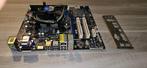 ASRock H61M Moederbord - Intel i3-2100 - 4GB RAM, Computers en Software, Moederborden, Gebruikt, DDR3, Ophalen of Verzenden, ATX