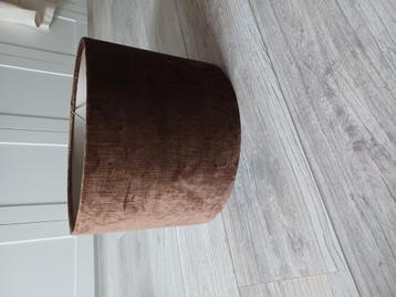 Lampenkap velvet bruin beschikbaar voor biedingen