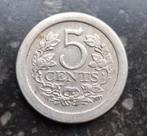 munt van 5 cent uit 1907, Ophalen of Verzenden, Koningin Wilhelmina, 5 cent, Losse munt