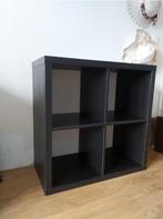 2x Kallax 4 vaks open kast vakkenkast 2x2 zwart Ikea, Ophalen, 50 tot 100 cm, Zo goed als nieuw, Minder dan 100 cm