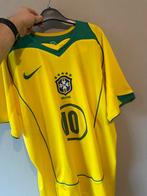 Nike Brazilië shirt Ronaldinho, Maat 52/54 (L), Geel, Nieuw, Ophalen of Verzenden