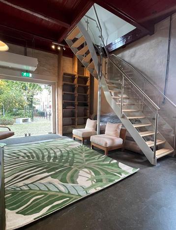 Brink en Campman Sanderson Manilla Green tapijt 2x 280 NIEUW beschikbaar voor biedingen