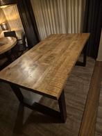 Mango houten eet tafel, Ophalen, 50 tot 100 cm, Zo goed als nieuw, 150 tot 200 cm