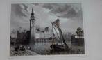 23 / Amsterdam Kopergravure 18e Eeuw, Antiek en Kunst, Kunst | Etsen en Gravures, Ophalen of Verzenden