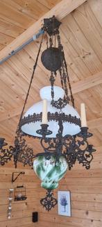Antieke hanglamp., Antiek en Kunst, Antiek | Lampen, Ophalen