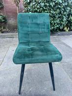 4 groene eetkamer stoelen, Huis en Inrichting, Stoelen, Verzenden, Overige kleuren, Vier