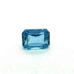 Aquamarijn - emerald cut - 2.13ct, Verzenden, Zo goed als nieuw, Nvt, Nvt