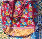 Vintage Kantha shoppers uit India, Ophalen of Verzenden, Nieuw, Roze, Overige merken