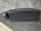 Wireless Keyboard and mouse qwerty, Ophalen, Toetsenbord en muis-set, Zo goed als nieuw, Draadloos