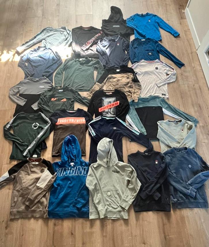 Kledingpakket extra groot, 140, Vingino etc. netjes., Kinderen en Baby's, Kinderkleding | Maat 140, Zo goed als nieuw, Jongen