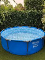 Zgan Zwembad Bestway MAX, Tuin en Terras, Zwembaden, 200 tot 400 cm, Rond, Opzetzwembad, Minder dan 80 cm