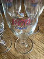 Amstel 1870 bierglazen, 4 stuks, Ophalen of Verzenden, Zo goed als nieuw, Bierglas