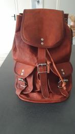Gusti leer rugtas, Ophalen of Verzenden, Zo goed als nieuw, 25 tot 40 cm, 30 tot 45 cm