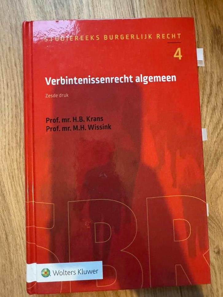 H.B. Krans - Verbintenissenrecht algemeen, Boeken, Wetenschap, Ophalen of Verzenden
