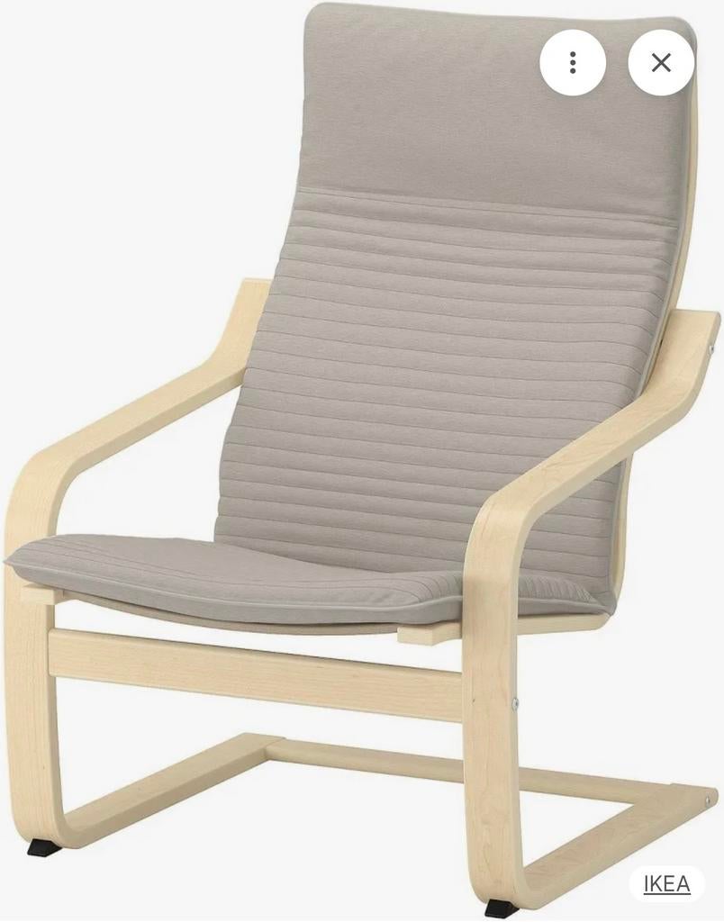 IKEA-fauteuil POÄNG, Ophalen, Overige kleuren, Zo goed als nieuw, Eén