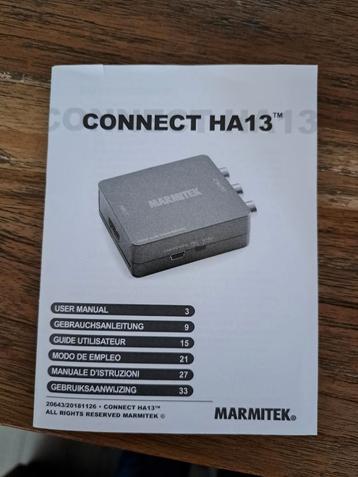 Marmitek Connect HA13 HDMI naar AV Converter beschikbaar voor biedingen
