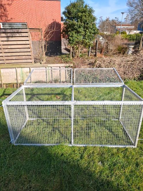 Aluminium buitenren, Dieren en Toebehoren, Knaagdieren en Konijnen | Hokken en Kooien, Ren, 60 tot 90 cm, 110 cm of meer, Ophalen