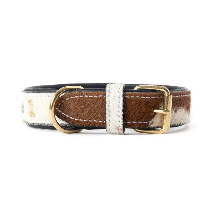 Hondenhalsbanden koeienhuid, Dieren en Toebehoren, Hondenhalsbanden en Penningen, Nieuw, Ophalen of Verzenden