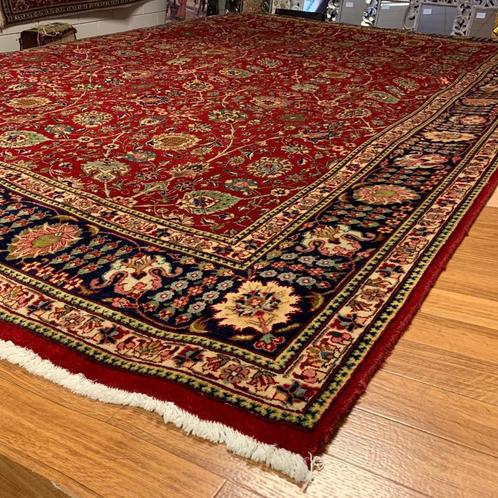 Trendy Origineel Perzisch tapijt 397 x 300 Handgeknoopt, Huis en Inrichting, Stoffering | Tapijten en Kleden, Nieuw, 200 cm of meer