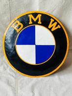 BMW EMAILLE bord 1920 , diameter 60cm, Ophalen, Gebruikt, Reclamebord