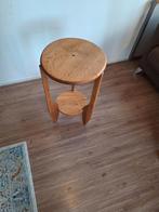 Gerestaureerd art deco plantentafel, Huis en Inrichting, Ophalen of Verzenden, Zo goed als nieuw, Rond, Minder dan 55 cm