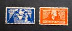 Nederland 1923 nvph nr 134-135 Tooropzegels Ongebruikt, Postzegels en Munten, Postzegels | Nederland, Ophalen of Verzenden