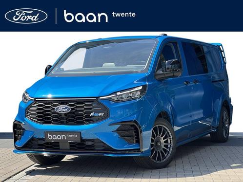 Ford E-Transit Cust. 320 L2H1 MS-RT 65 kWh DC | 2x zijschuif, Auto's, Bestelauto's, Bedrijf, Te koop, ABS, Achteruitrijcamera