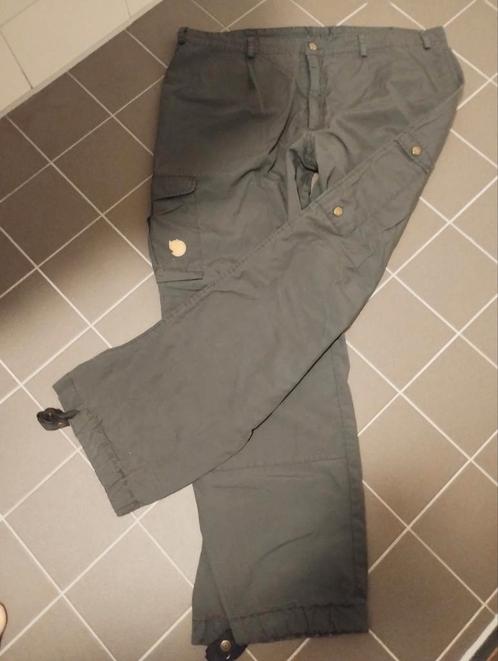 Fjällräven heren outdoor broek maat 58, Kleding | Heren, Broeken en Pantalons, Zo goed als nieuw, Maat 56/58 (XL), Groen, Ophalen of Verzenden