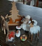 Enige reeën tekoop van hout, aardewerk, beschilde steentjes, Diversen, Kerst, Ophalen of Verzenden, Nieuw