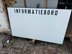 Groot informatiebord met haakjes - 140x80 cm, Niet bekend, Overige typen, Zo goed als nieuw, Niet bekend