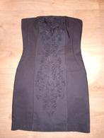 Mooie zwarte strapless jurk mt 40, Maat 38/40 (M), H&M, Zwart, Ophalen of Verzenden
