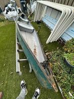 Kano +- 4 meter lang Canadese kano 2 of 3 persoons, Ophalen of Verzenden, Zo goed als nieuw, Eén persoon, Overige typen