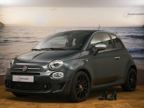 Fiat 500 0.9 Turbo Rockstar|Clima|NAP|Mat groen|incl. garant, Auto's, Fiat, Bedrijf, Te koop, ABS, Airbags, Airconditioning, Centrale vergrendeling