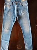 ZGAN DIESEL TEPPHAR SLIM CARROT STRETCH DESTROY JEANS  34/32, Diesel, Blauw, Ophalen of Verzenden, Zo goed als nieuw