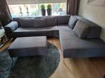 Hoekbank XXL BLOQ met hocker ,Roderick Vos, Ophalen of Verzenden, Zo goed als nieuw, Stof