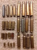 Hulzen 7 kalibers x 4 verschillende  set4 (ONKLAAR), Ophalen of Verzenden, Landmacht, Nederland, Hulzen of Bodemvondsten