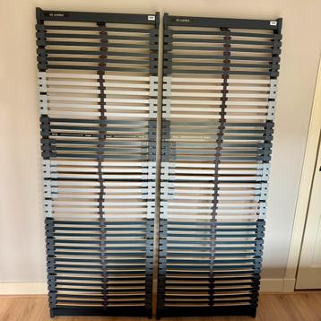 Lattenbodem - 2 maal 70 x 200 - verstelbaar beschikbaar voor biedingen