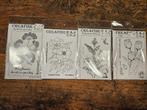 4 Creafine rubber stempels Bloemen, Ophalen of Verzenden, Nieuw, Unmounted stempel