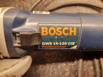 Bosch slijptol 125, Ophalen of Verzenden, Gebruikt, 700 tot 1000 watt, Haakse handslijpmachine
