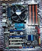 Moederbord ASUS P6T SE, incl I7-930, socket LGA 1366, Gebruikt, LGA 1366, DDR3, Ophalen of Verzenden