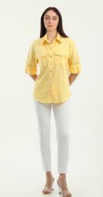 Gele blouse van Dishe – lang model, maat XL, Geel, Maat 46/48 (XL) of groter, Nieuw, Ophalen of Verzenden